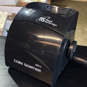 Royal Sovereign Black Coin Sorter and Easy-Wrap Coin Wrappers